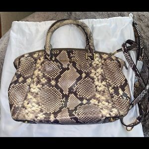 Michael Kors Snakeskin Satchel